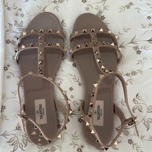Valentino Gladiator Jelly Sandals